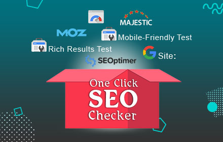 One Click SEO Checker small promo image