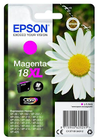 Blekk EPSON 18XL C13T18134022 magenta (Org.nr.C13T18134012)