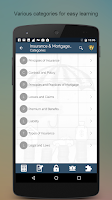 Insurance, Mortgage Dictionary Screenshot