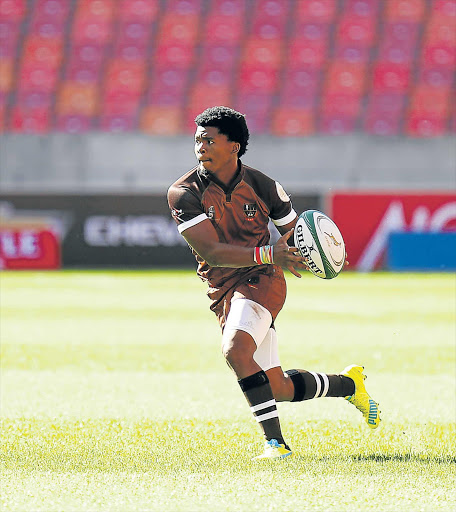 MAKING HIS MARK: Oliver Zono, formerly of Border, scooped the player of the year accolade in last night’s Border Rugby awards ceremony held in East London Picture: GALLO IMAGES