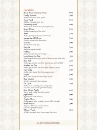 Royal Treat menu 1