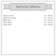 Jagannath Sweets & Caters menu 2