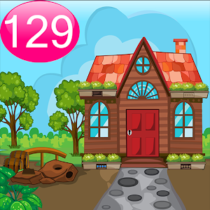 Cartoon Garden House 129 logo