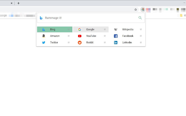 Rummage - Multi Engines Search chrome extension