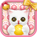 Baixar aplicação Pink lovely kitten keyboard Instalar Mais recente APK Downloader