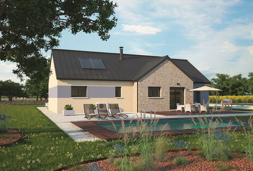 Vente Terrain + Maison - Terrain : 509m² - Maison : 100m² à Romilly-sur-Andelle (27610) 