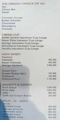 Sagar menu 3