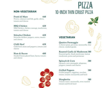 Rolling Dough Cafe menu 