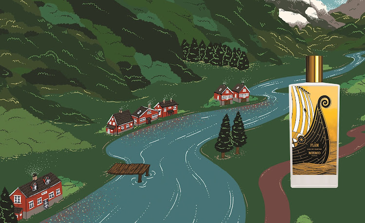 The story of the inspiration behind Memo Flåm has been beautifully recounted in an accompanying book, 'Fjord and tonka sparkle', featuring illustrations by Blandine Pannequin.