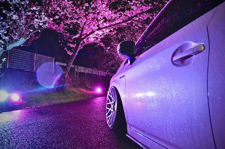 プリウスの30プリウス・エアサス全下げ・rotiform・桜とコラボに関するカスタム事例の投稿画像3枚目
