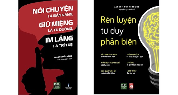 Combo 2 Cuốn: Rèn Luyện Tư Duy Phản Biện + Nói Chuyện Là Bản Năng, Giữ Miệng Là Tu Dưỡng, Im Lặng Là Trí Tuệ