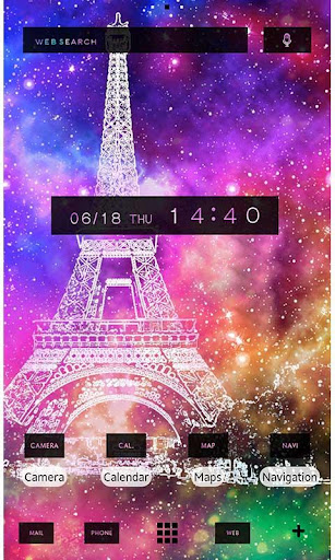 Cool Theme-Space Eiffel-