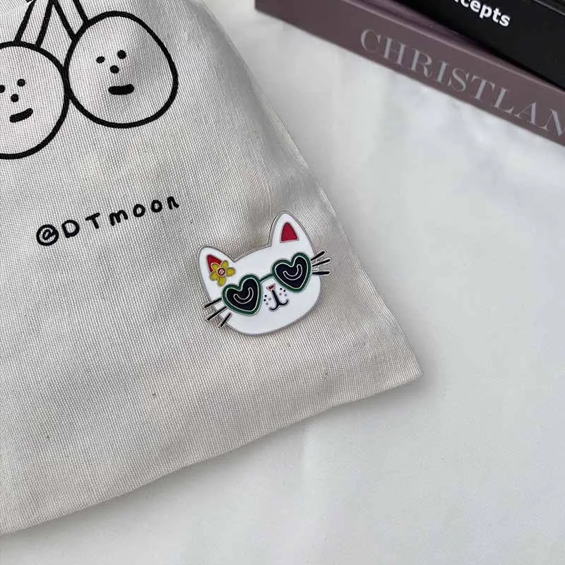 Yeux Super Adorables Chat Tendance Personnalité I