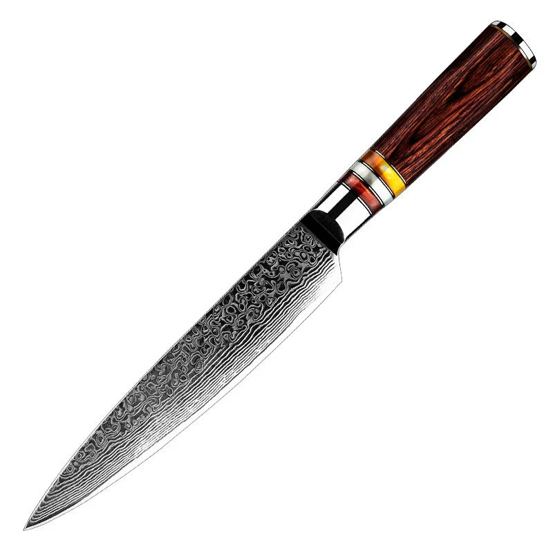 Household Chef Knife AUS10 Steel Core. Precise and durable cutting for home chefs. Experience culinary excellence with e