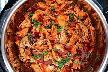 Instant Pot Chicken Tacos recipe