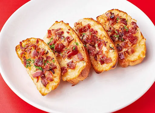 Cheesy Bacon Garlic Bread