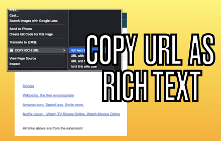 COPY RICH URL small promo image