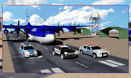 Police Airplane Transport Car 1.2 APK + Мод (Бесконечные деньги) за Android