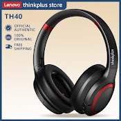 Tai Nghe Bluetooth Lenovo Th40 Có Micro Giảm Tiếng Ồn Thông Minh Chất Lượng Cao