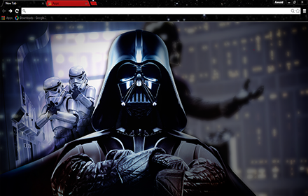 Darth Vader chrome extension