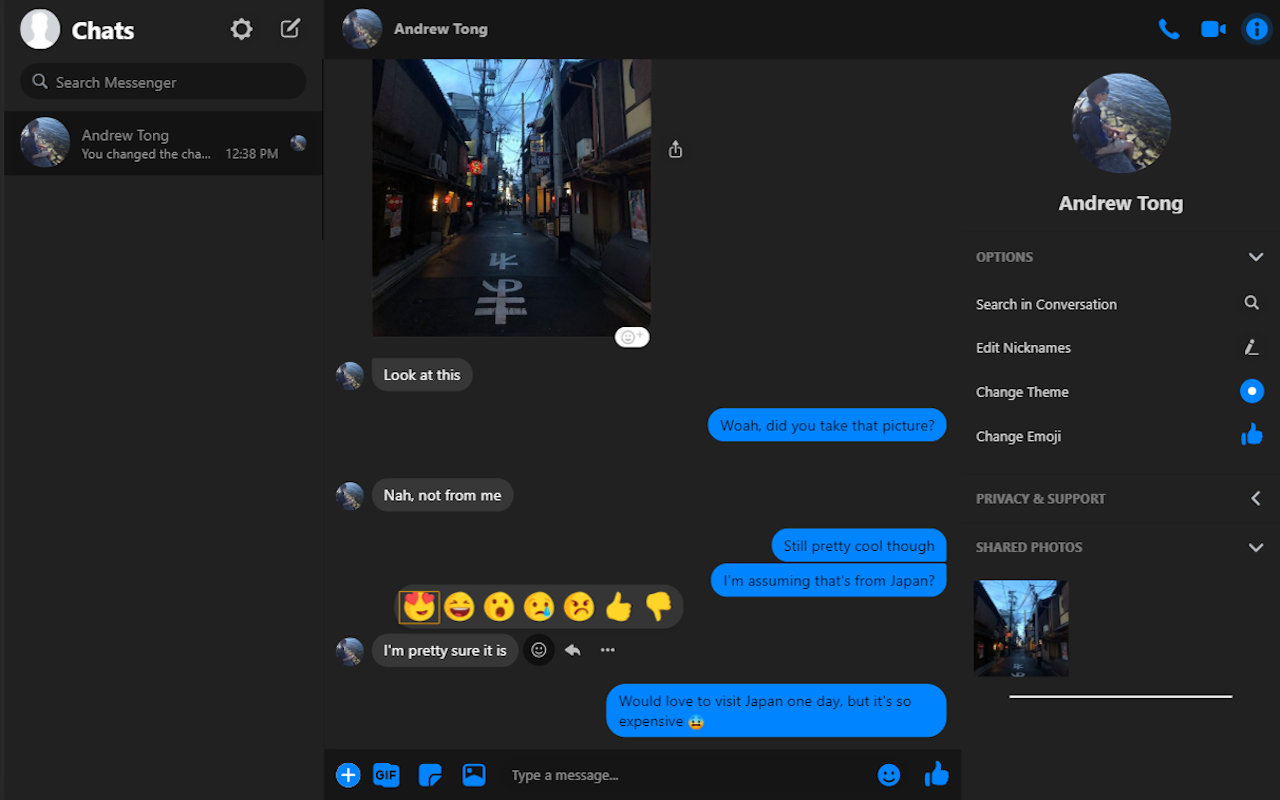 Nightmode Messenger Preview image 0