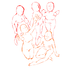 Group pose study