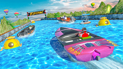 Screenshot Jet Ski Boat Racing Water Game