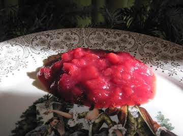 Cranberry Pear Relish