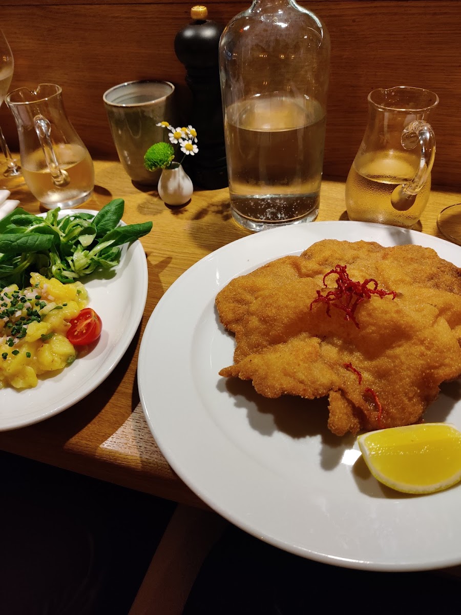 Glutenfree schnitzel