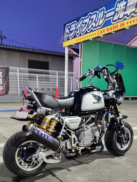 ステージアのステージアでお出かけ・モンキーでお出かけ・モンキーステッカー貼り付け・シグナスでお出かけ・いつもありがとうございますに関するカスタム事例の投稿画像16枚目