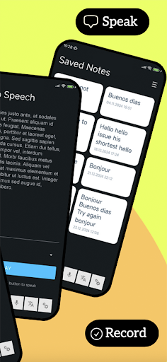 Screenshot SpeechHQ: Record & Transcribe