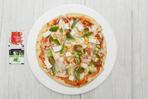 Tandoori Paneer Pizza [7 Inches] With 5 Toppings