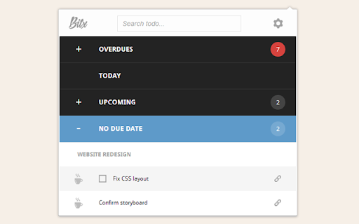 Bitx - Basecamp instant to-dos extension