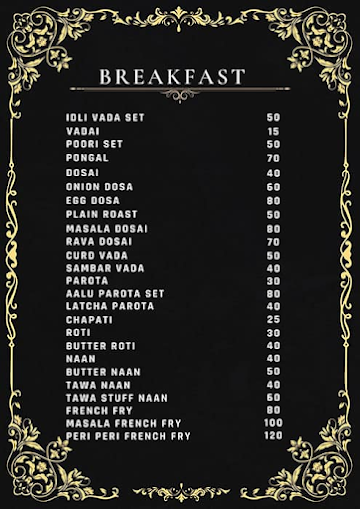 Mersea menu 