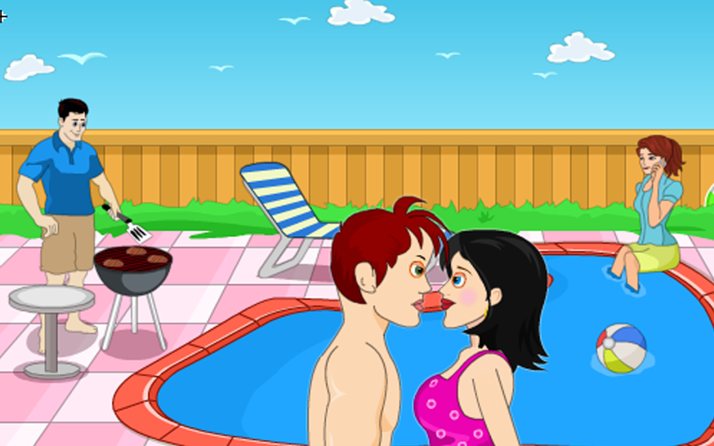 Kissing-GameSwimming-Pool 16.