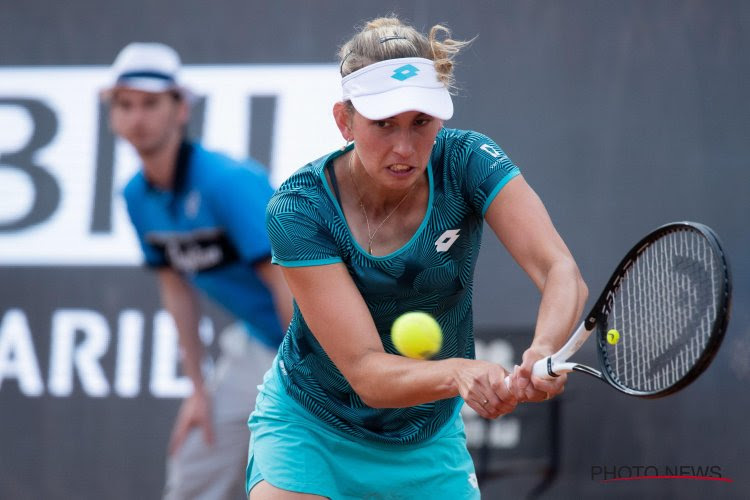 Elise Mertens herstelt niet na twee gemiste setballen en stuit op vijfde reekshoofd in kwartfinales in Luxemburg