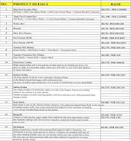 Nandan Sweets menu 1