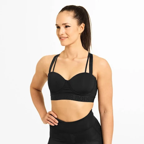 Better Bodies Waverly Sports Bra Black - s