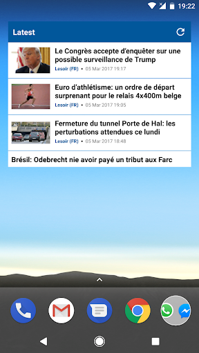 Screenshot Belgium News