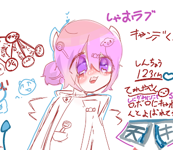 オリキャラ キャ姐さん描いた~!!((キャンデ))