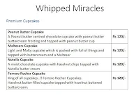 Whipped Miracles menu 1