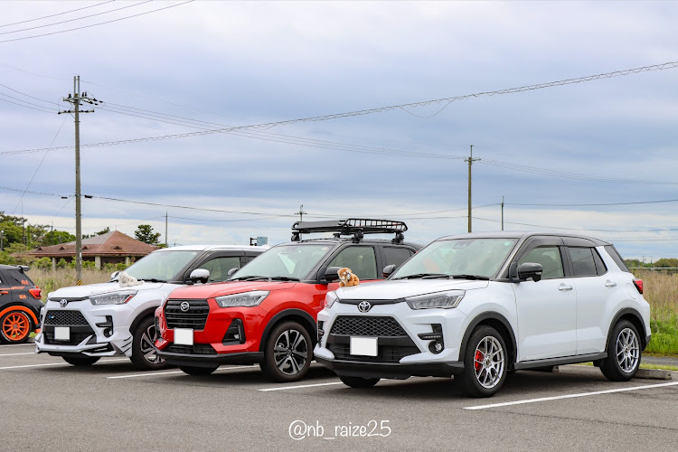 ライズのロッキー・ガールズオーナー・滋賀オフ・コラボありがとうございました・しんあさひ風車村に関するカスタム事例の投稿画像9枚目
