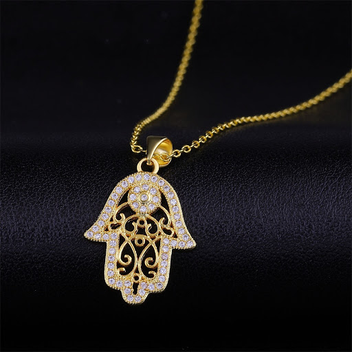 Title 1, Evil Eye Pendant for Protection and Good Luck –...