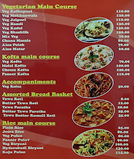 Sonam Food menu 2