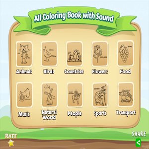 All Coloring Book with Sound