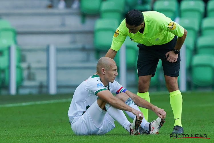 Nouvelles rassurantes pour Arjen Robben