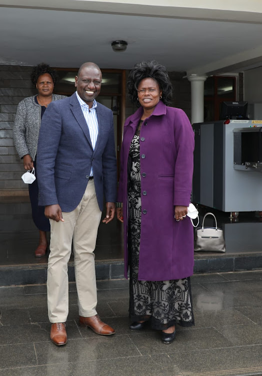 DP William Ruto said he held fruitful discussions on the development of the country with leaders from Western Kenya ./DPPS