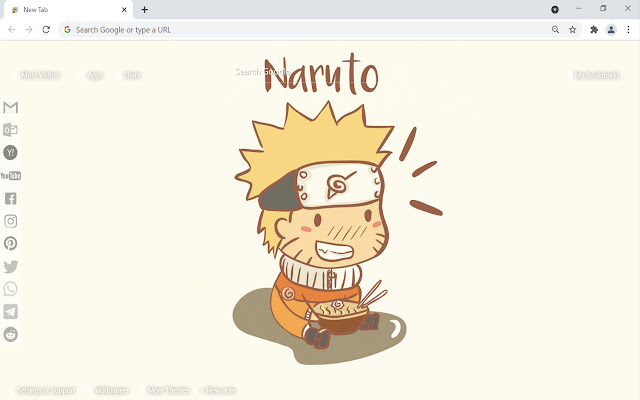 Naruto Chibi Papel de parede de