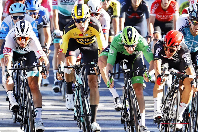 Sagan ging ook verbaal in de clinch met Van Aert: "Op die manier ruimte creëren, heeft niets met sprinten te maken"