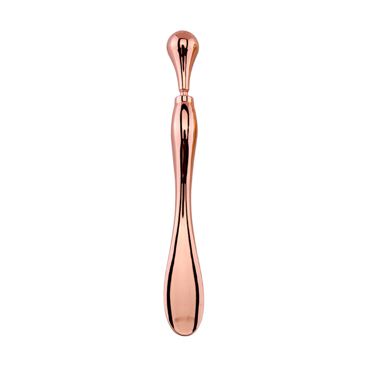 Augencreme-Roller-Stick für das Gesicht, Metall-Spatel-Applikator, Augencreme-Massagegerät, Gesichtscreme-Massagesticks, Metall-M.